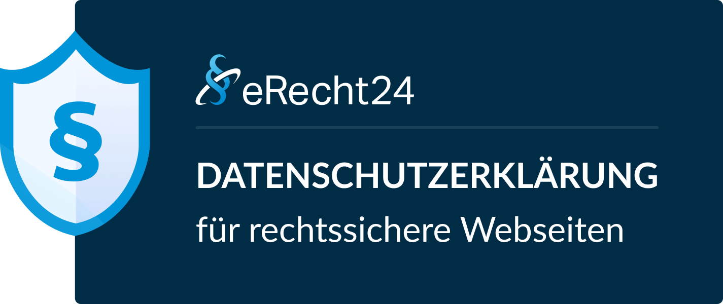 eRecht 24, Siegel Datenschutzerklärung